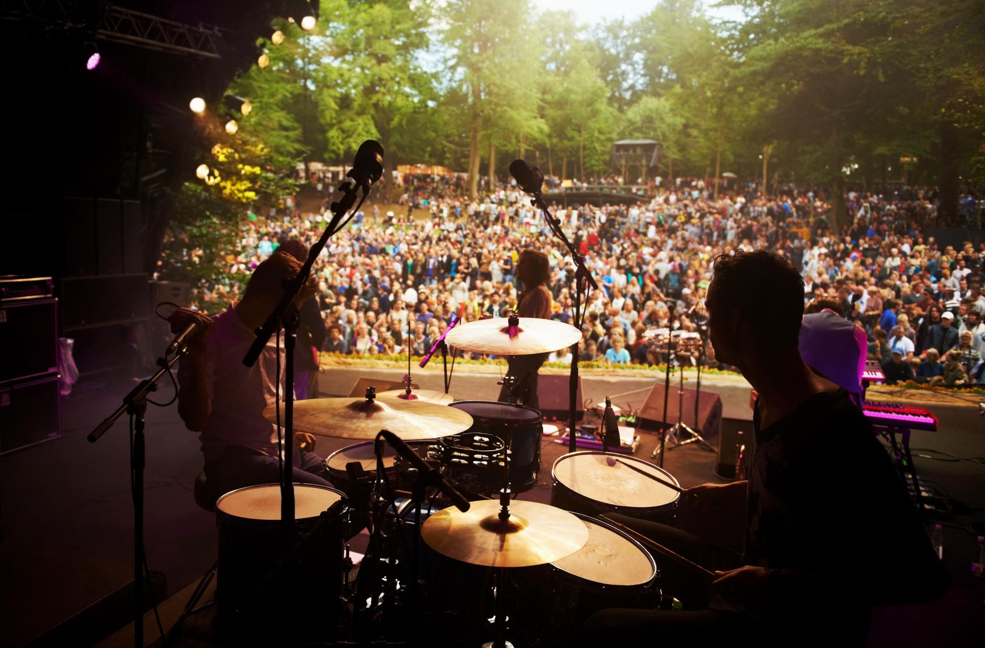 A largest music festivals in France