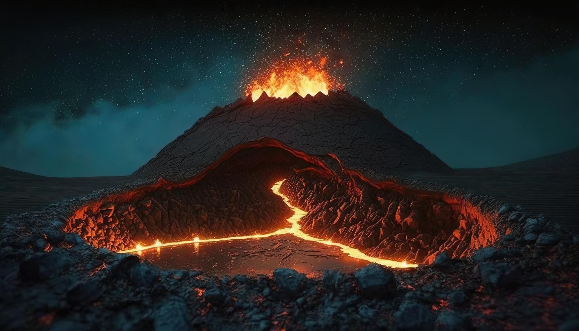 one of the world's most infamous volcanoes