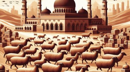 this illustration is made islamic mega event eid ul adha