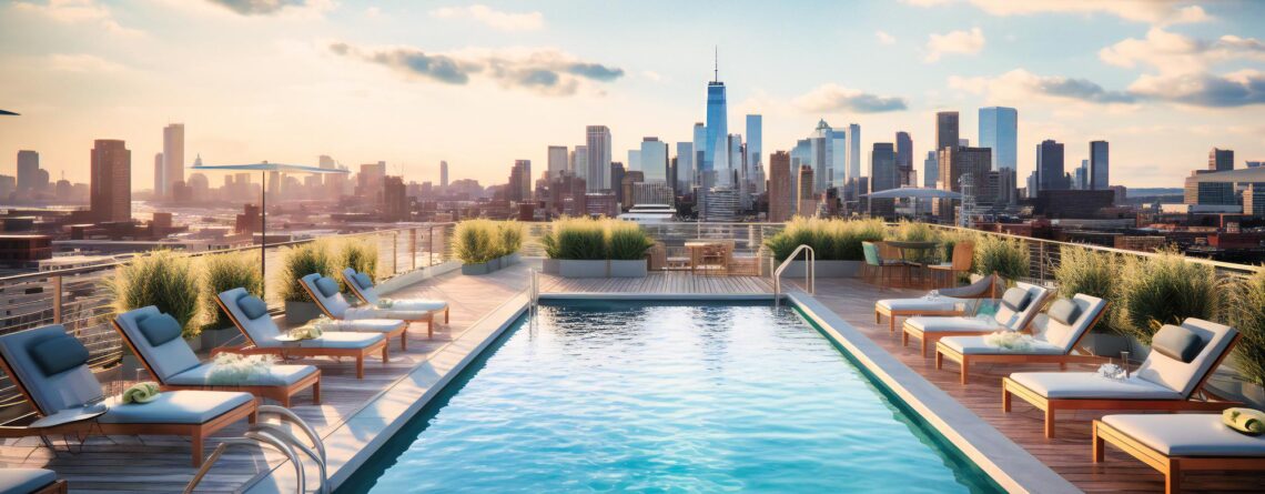 rooftop-pool-oasis-offering-ultimate-summer-urban-escape-with-panoramic-views-city