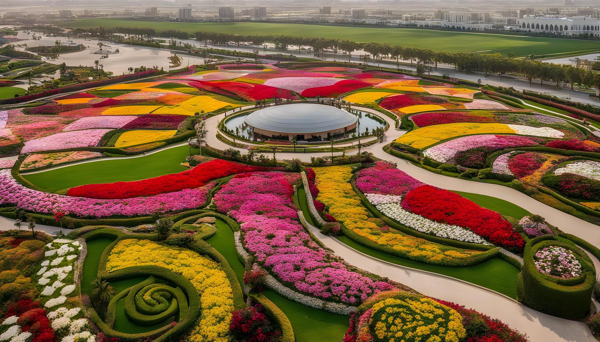 wonderful photo of Dubai miracle garden