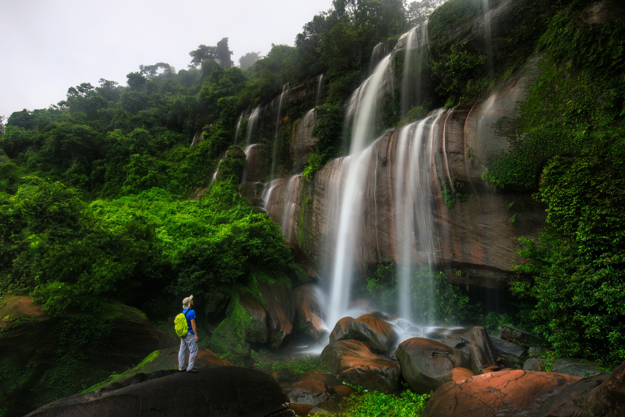 beautiful-waterwall in India's breathtaking national parks