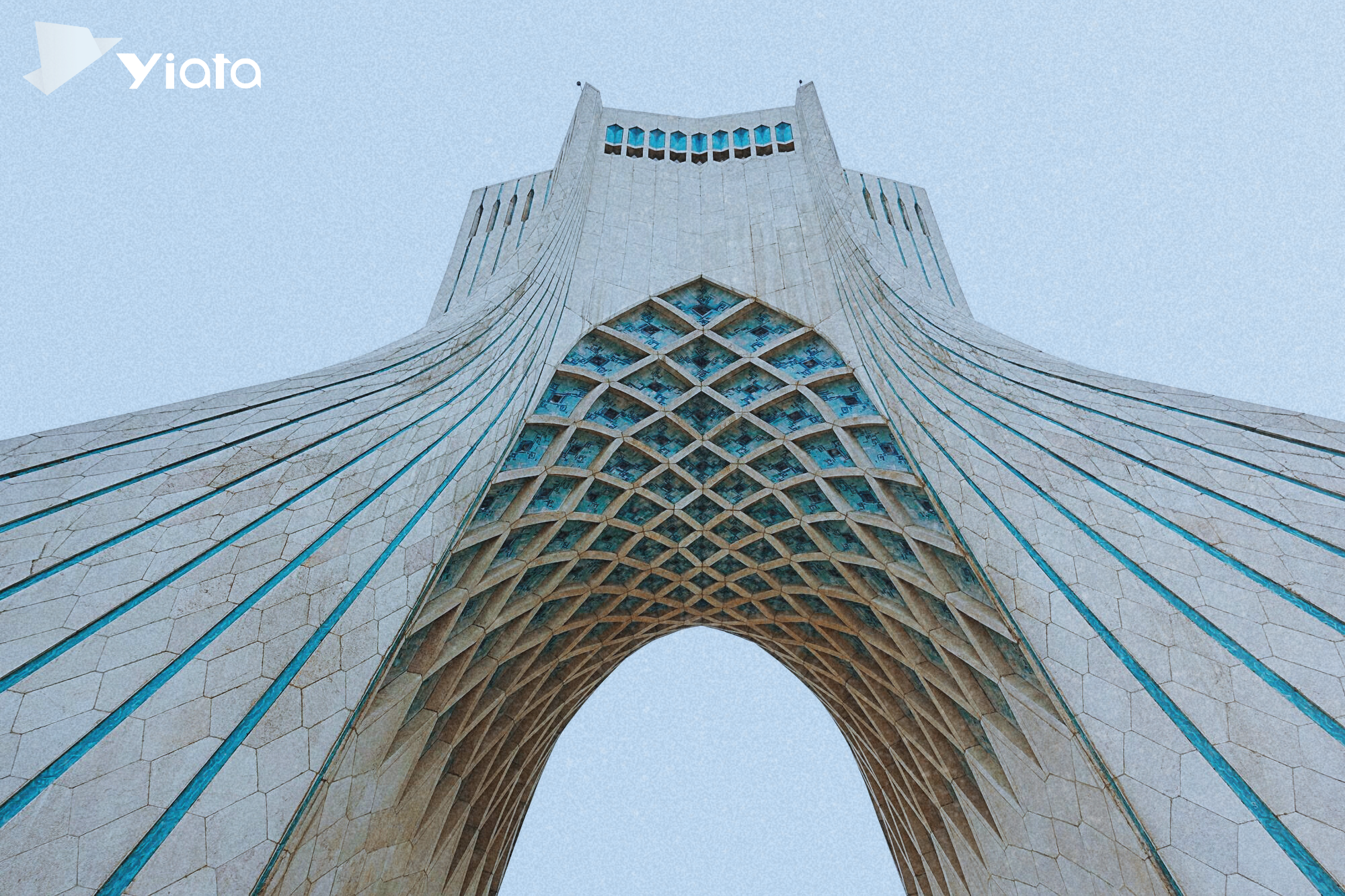 Azadi tower in Iran