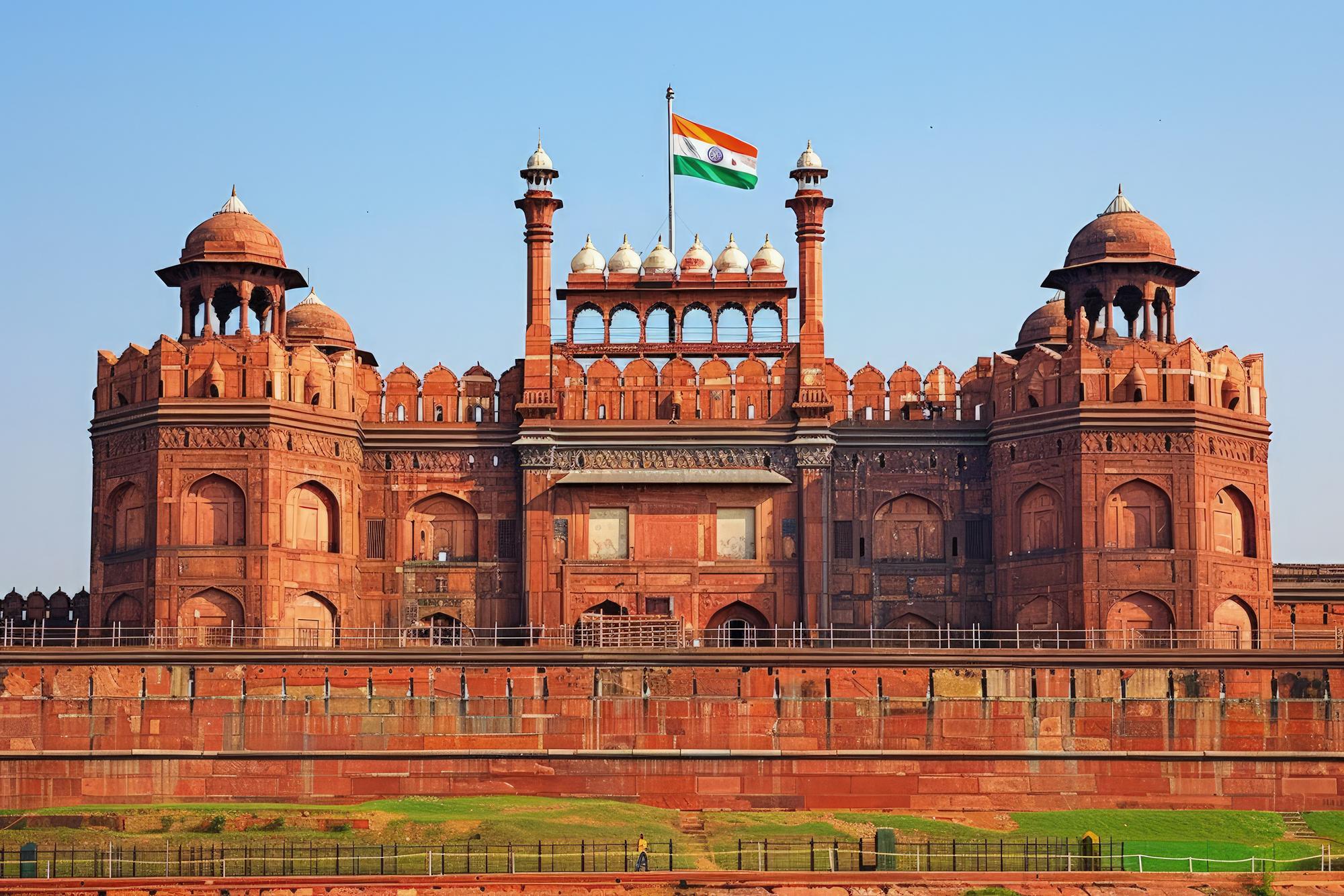 large-brick-building-with-flag-top-it